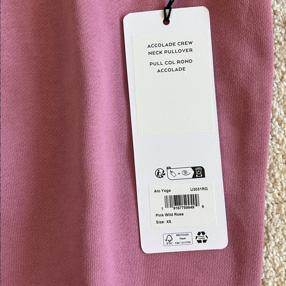 ALO Yoga Accolade Crew Neck Pullover-NWT!!! - Picture 7 of 11